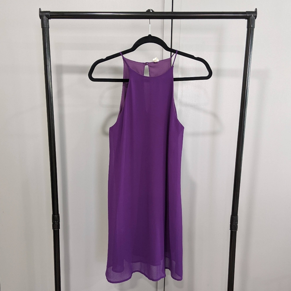 Purple dress